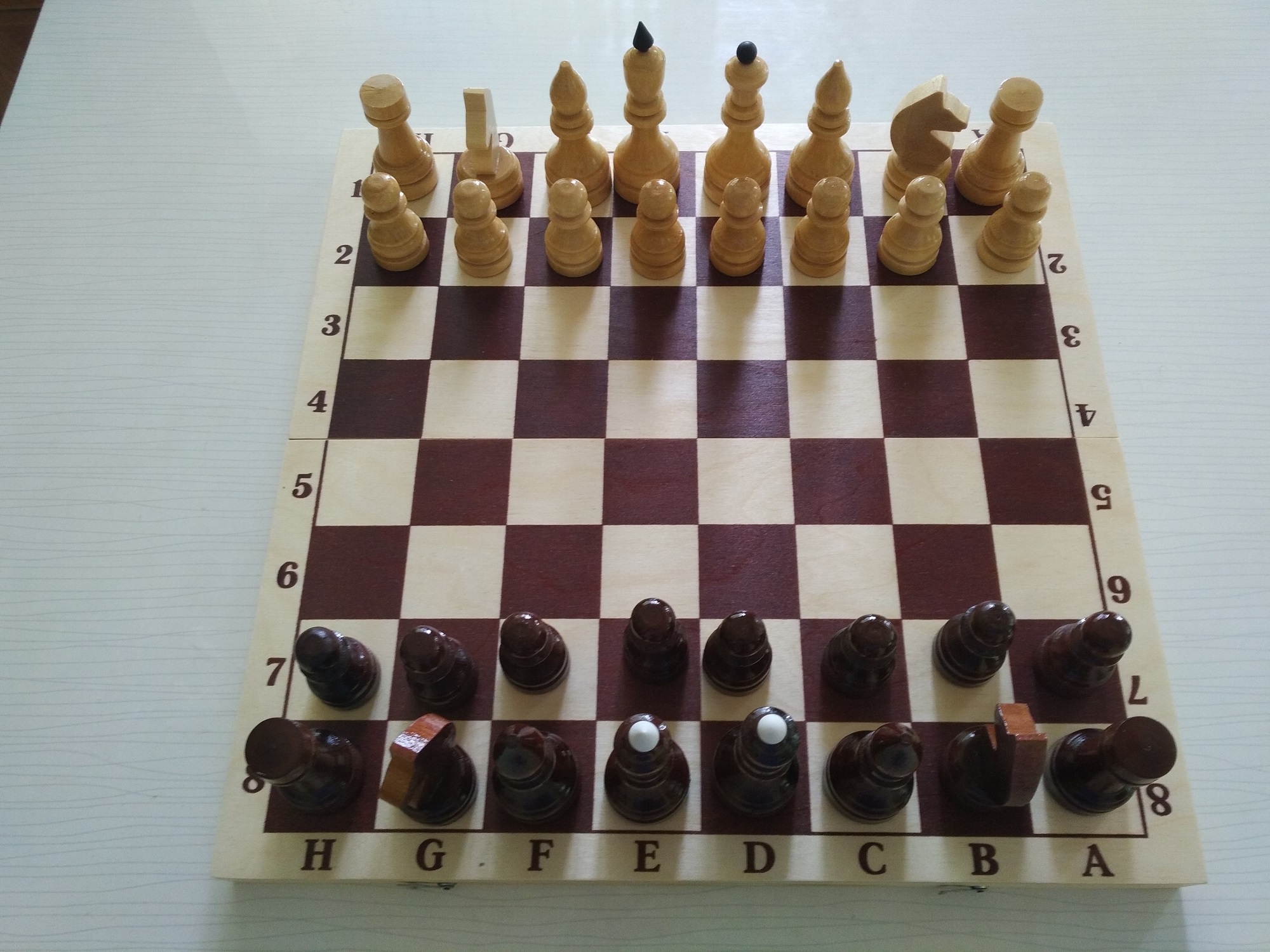 Правильно расставить шахматы на доске фото