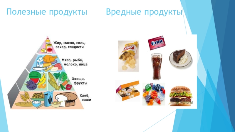 Проект полезные и вредные продукты питания